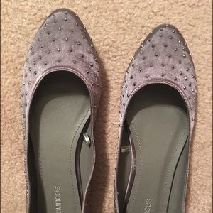 Grey Sparkle Flat